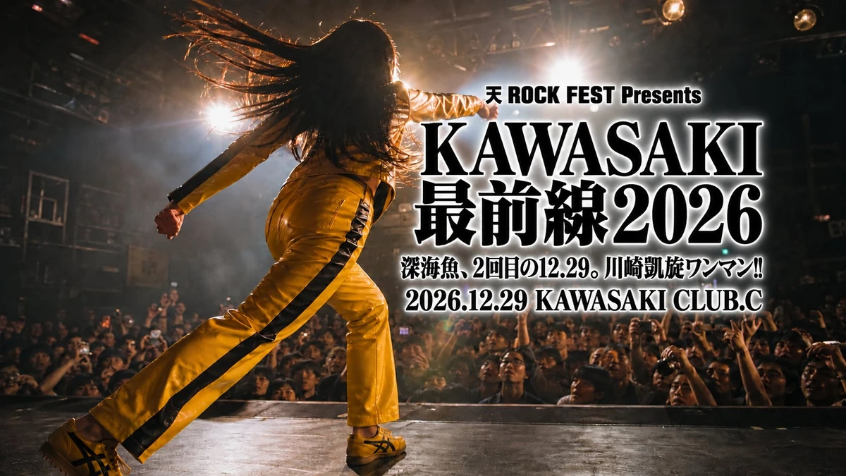 天ROCK FEST Presents KAWASAKI最前線2026の告知画像